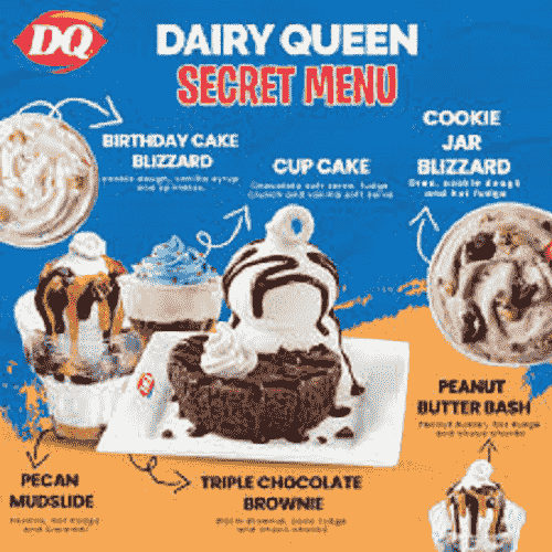 DQ Secret menu