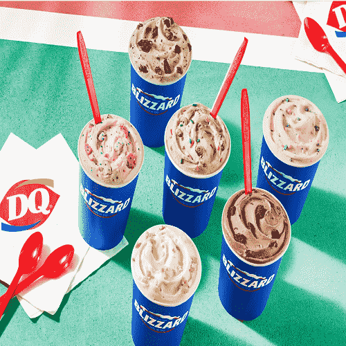 DQ Blizzard Treats Flavours